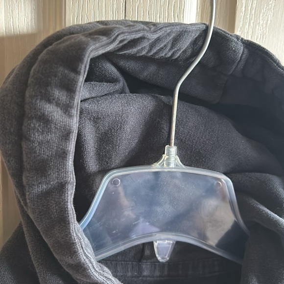 American Eagle Unisex Hooded Sweatshirt Grey Size M - Picture 3 of 5